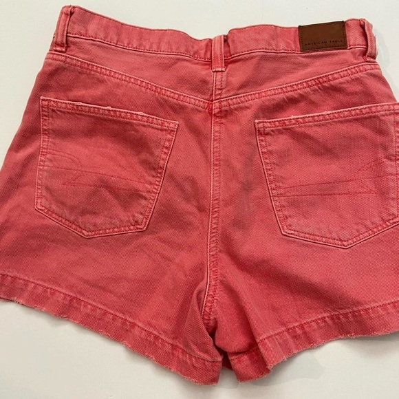 American Eagle Outfitters Skirts | Denim Mom Skort Wild Watermelon - Picture 8 of 8